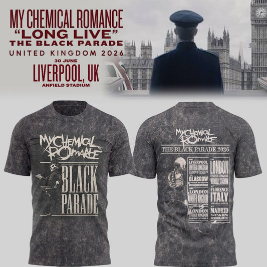 MCR The Black Parade TOUR 2026 TShirt