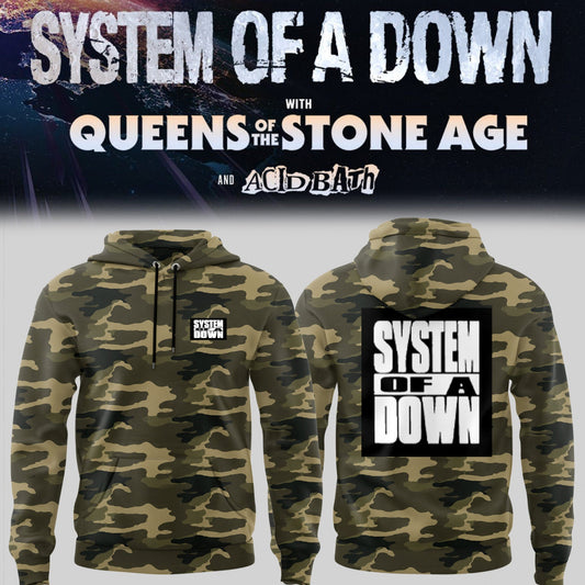 Limited Edition SOAD UK & Europe Stadium Tour 2026 Hoodie