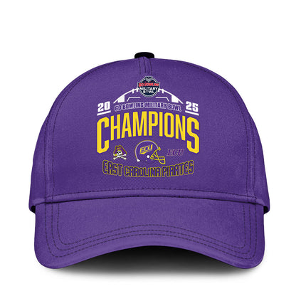 _ ECU Football NCAA Military Bowl CHAMPIONS 2025 Sweatshirt V2