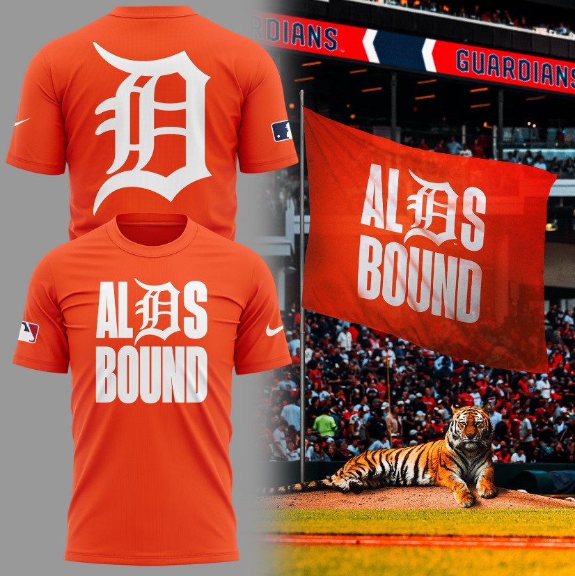 Limited Edition Tigers Baseball ALDS Bound TShirt