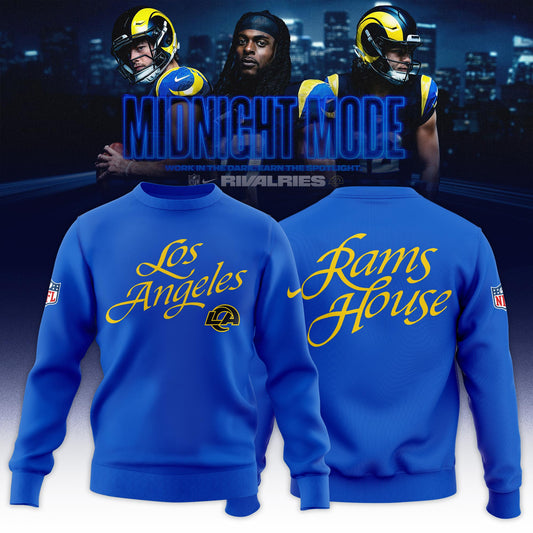 _ Los Angeles Rams Midnight Blue 2025 Rivalries Special Sweatshirt - Royal
