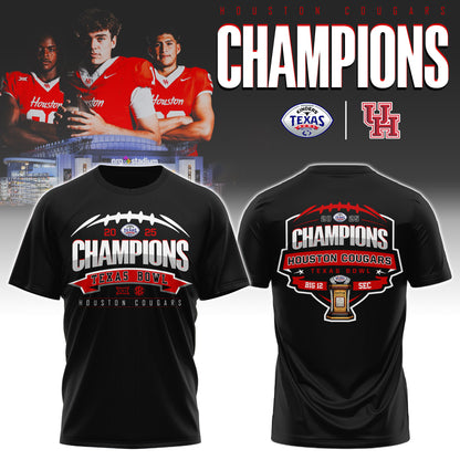 Houston Cougars – Texas Bowl Champions Champions T-shirt
