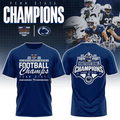 Penn State – BAD BOY MOWERS PINSTRIPE BOWL Champions T-shirt