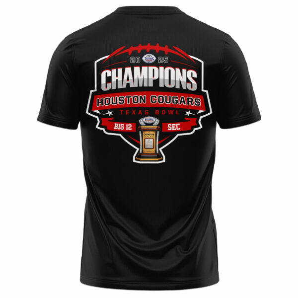 Houston Cougars – Texas Bowl Champions Champions T-shirt