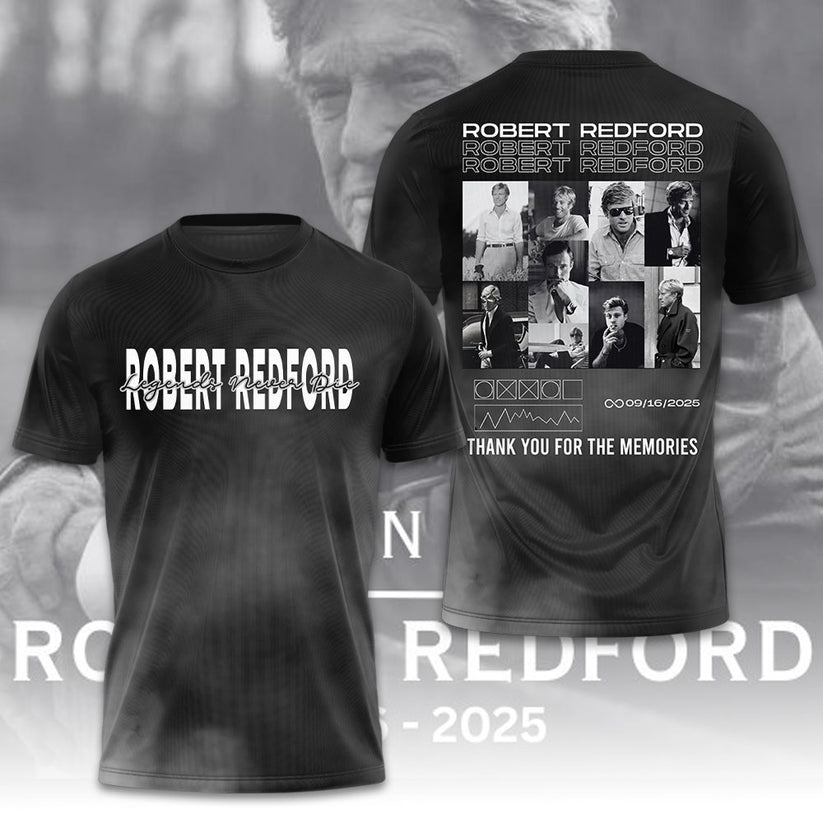 Robert Redford 3D T-Shirt