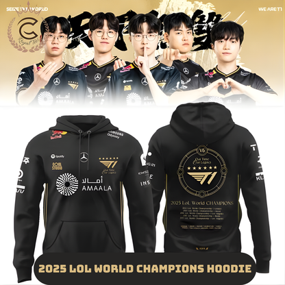 T1 2025 World Champions Hoodie