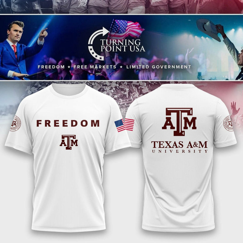 Texas A&M Campus Freedom T-Shirt White