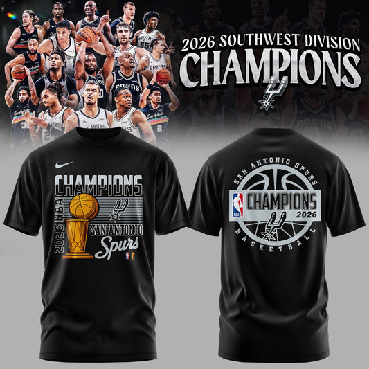 Spurs 2026 NBA Champions Black Edition