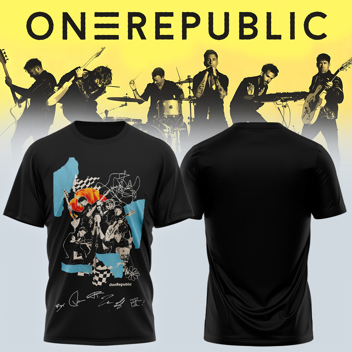 OneRepublic - From Europe With Love Tour 2026 T-Shirt