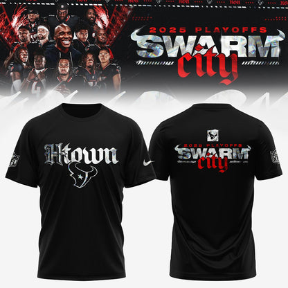 Houston Texans Playoffs S.W.A.R.M. City Special Edition T-shirt