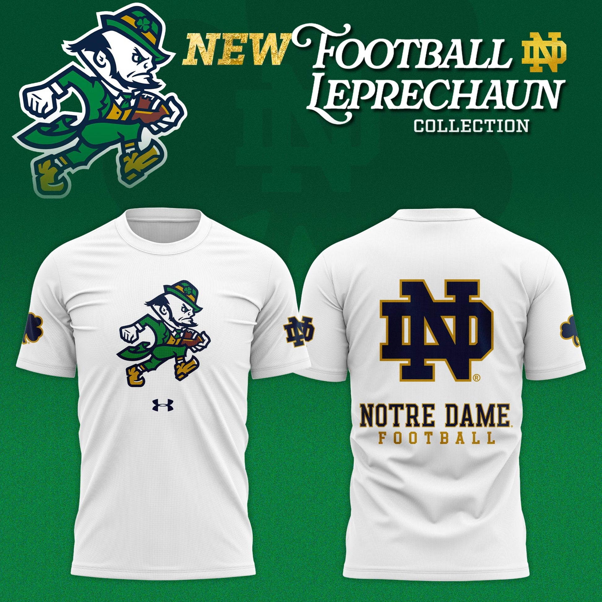 Limited Edition Irish Football Leprechaun Collection 2025 TShirt