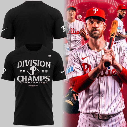 Philadelphia Phillies BACK-TO-BACK NL EAST CHAMPIONS T-Shirt