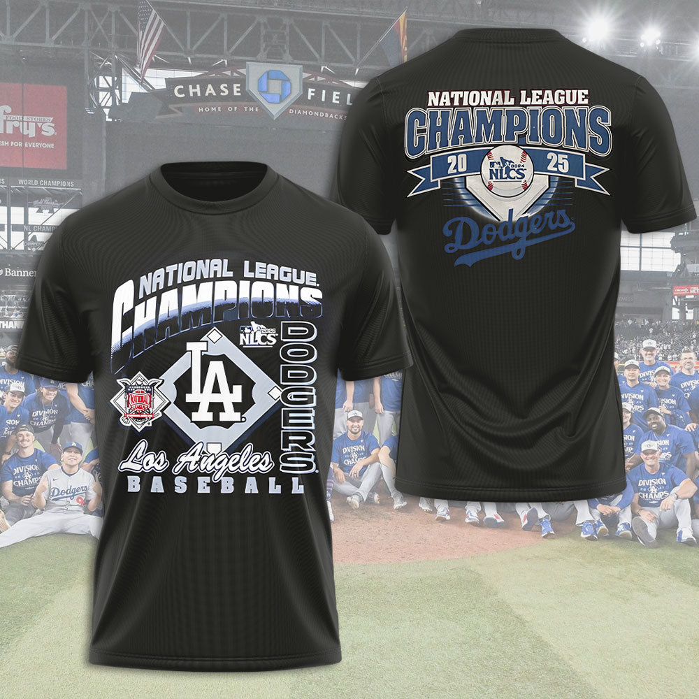 Los Angeles Dodgers 3D T-Shirt