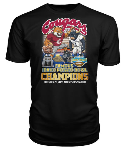 2025 Famous Idaho Potato Bowl Champion T-Shirt