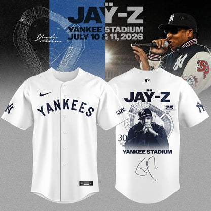 New York Yankees x Jay-Z Hometown Show 2026 Limited Edition Jersey