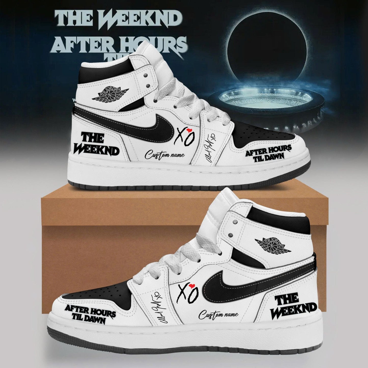 The Weeknd _ After Hours Till Dawn Tour Signature “ Shoes
