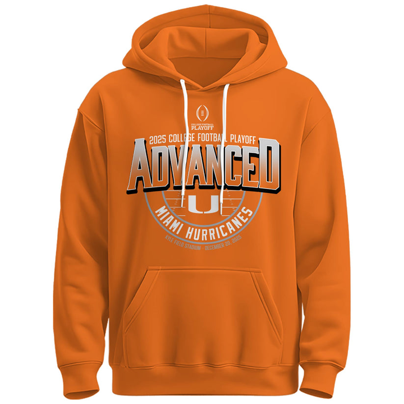Miami Hurricanes 2025 College Football Playoff | Limited Edition Hoodie