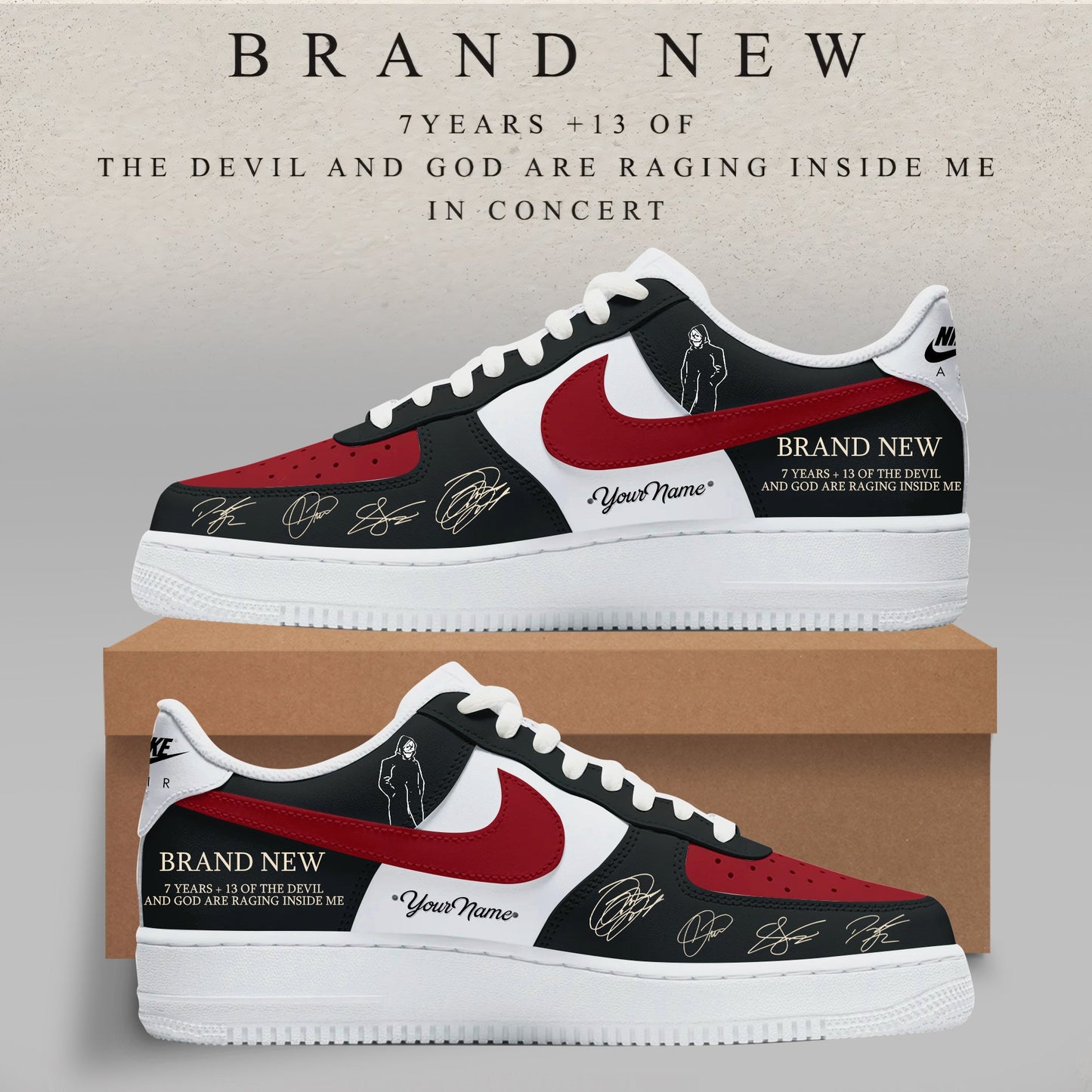 BRAND NEW – THE DEVIL AND GOD COLLECTION SHOES