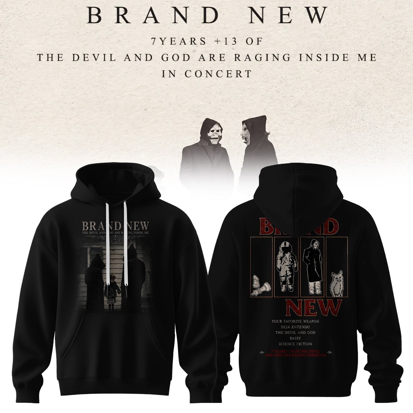 BRAND NEW – THE DEVIL AND GOD COLLECTION HOODIE