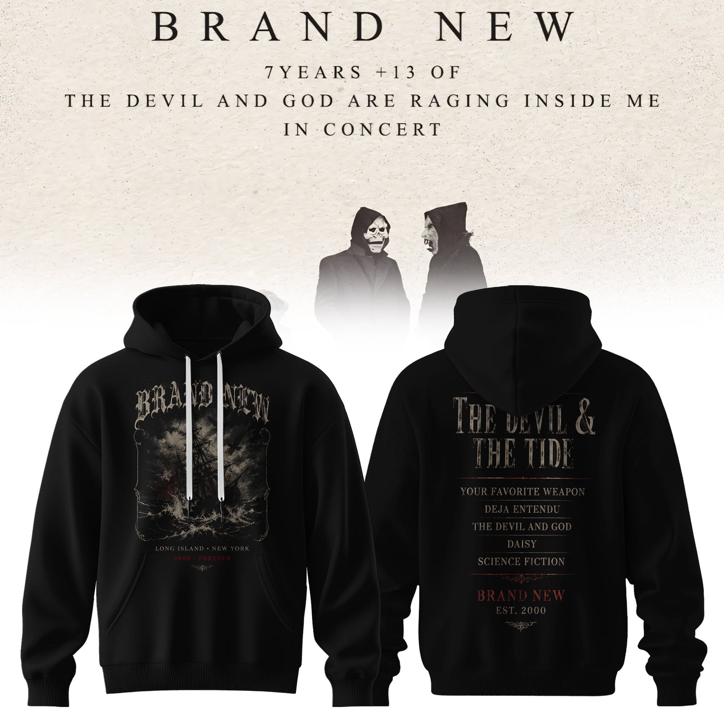 BRAND NEW – THE DEVIL AND GOD COLLECTION HOODIE