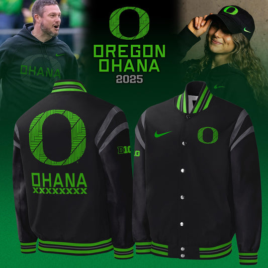 _Oregon Ducks Ohana 2025 Limited Edition Bomber Jacket