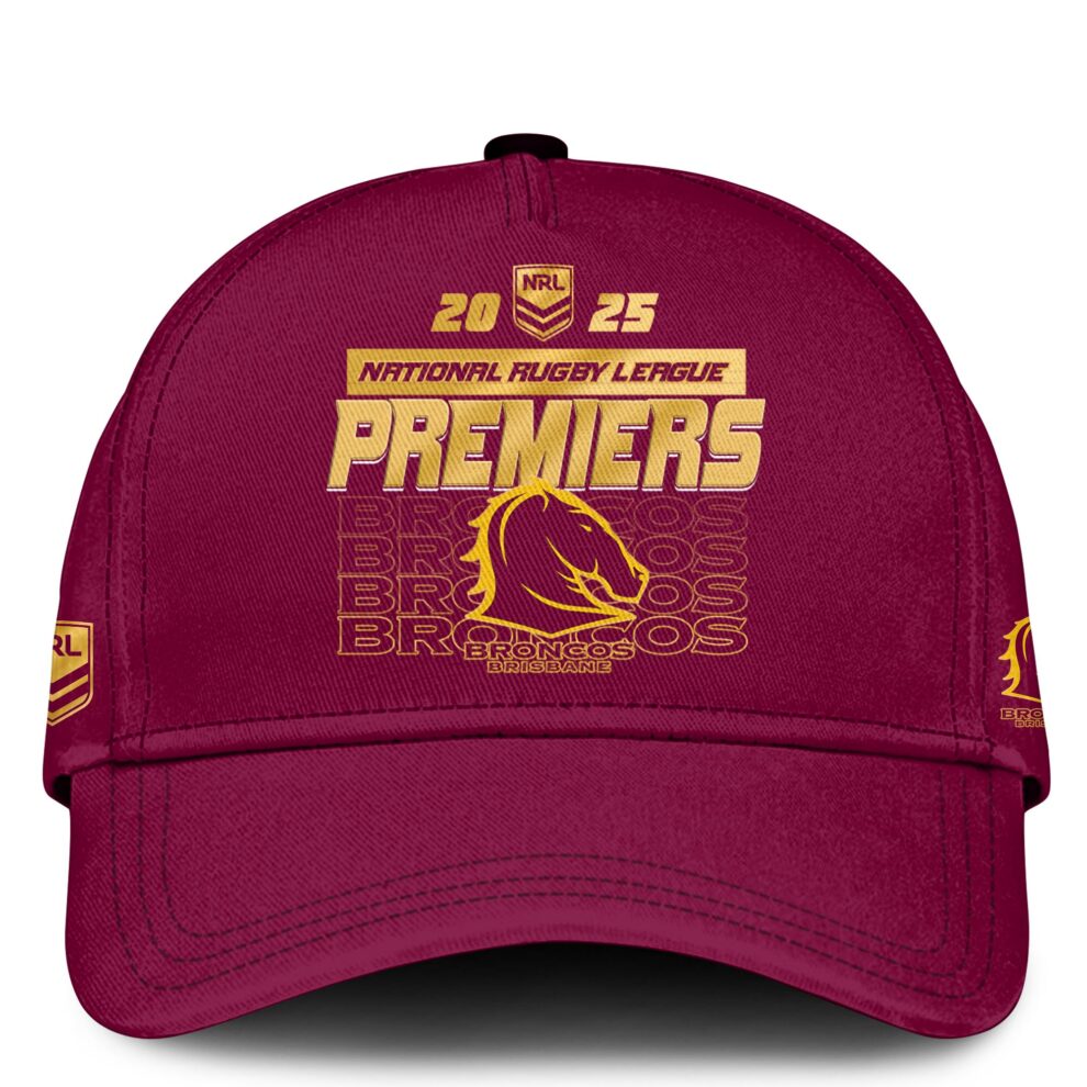 B.Broncos NRL Finals 2025 Champions Signature Combo Shirt