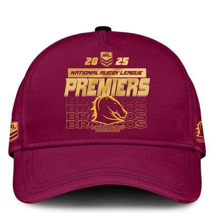 B.Broncos NRL Finals 2025 Champions Signature Combo Shirt