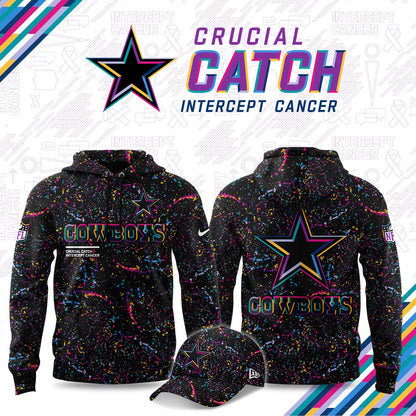 Dallas Cowboys Crucial Catch 2025 Hoodie