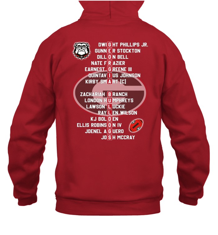 UGA 2025 SEC Football Conference Champions Hoodie Limited Edition v2