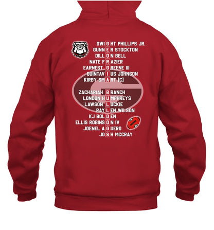 UGA 2025 SEC Football Conference Champions Hoodie Limited Edition v2