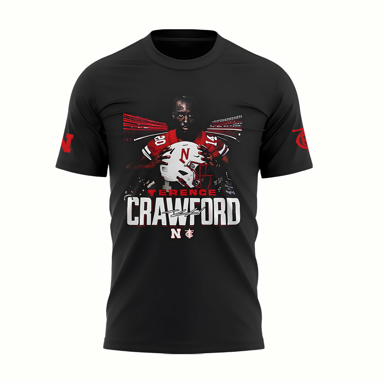 Exclusive Version Nebraska Football x Crawford Tshirt 2025