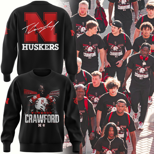 Exclusive Version Nebraska Football x Crawford Sweat 2025