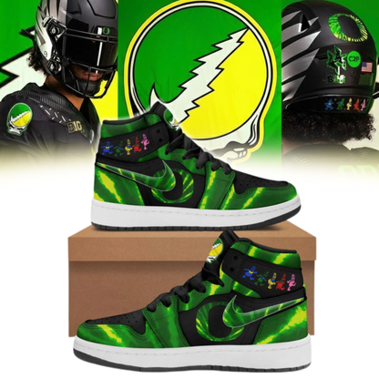 Oregon Ducks 'Tie-Dye Grateful Ducks" 2025-2026 Special Shoes
