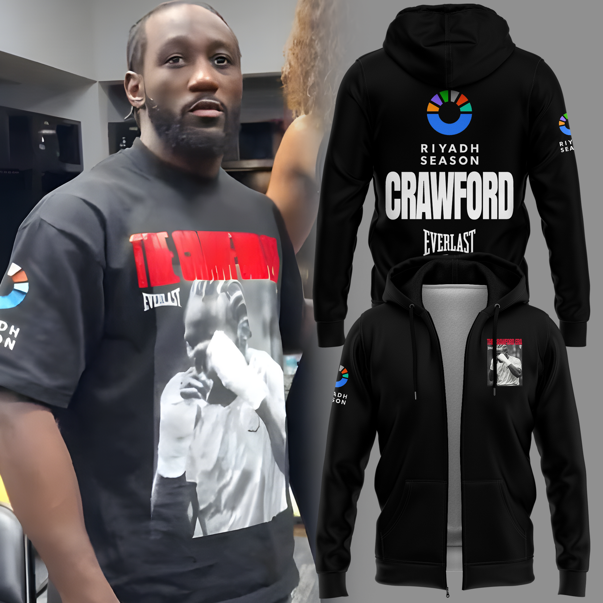 Exclusive Version The Crawford Era Black ZipHoodie 2025