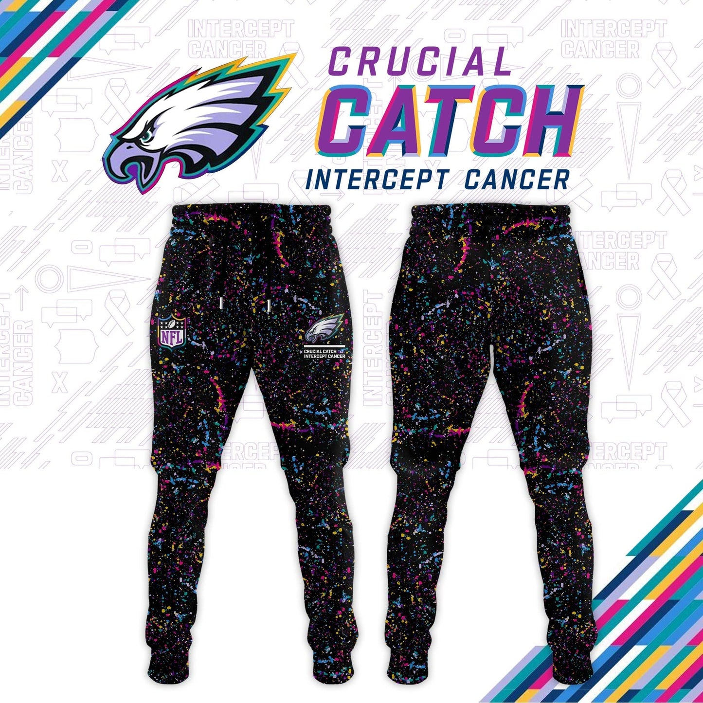 Philadelphia Eagles Crucial Catch 2025 Hoodie