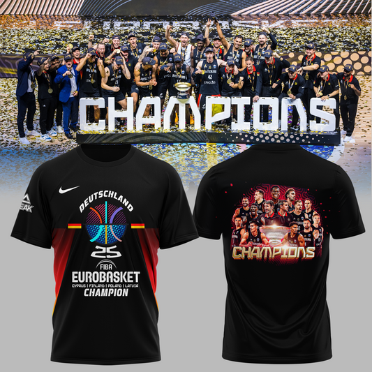 DEUTSCHLAND – FIBA EUROBASKET 2025 CHAMPION Tshirt