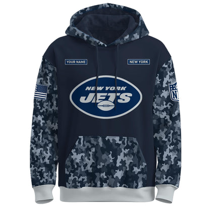 New York Jets Navy 250th Birthday Hoodie Limited Edions