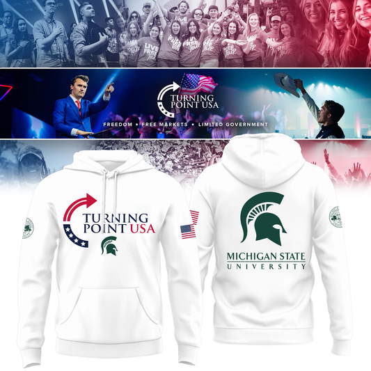 Michigan State University x Turning Point USA Hoodie