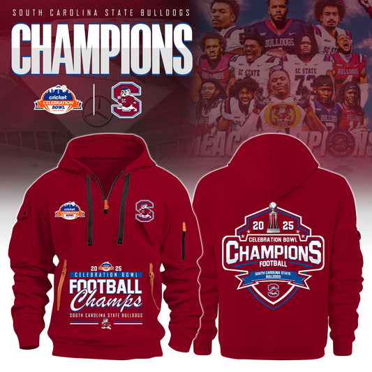 South Carolina State Champions Red 1/4 Hoodie