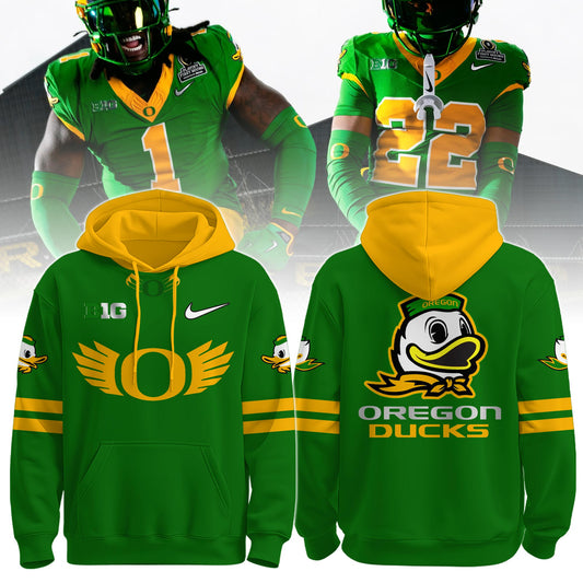 _ ORE Ducks Green Playoff Uniform Limited Edition Hoodie 25-26