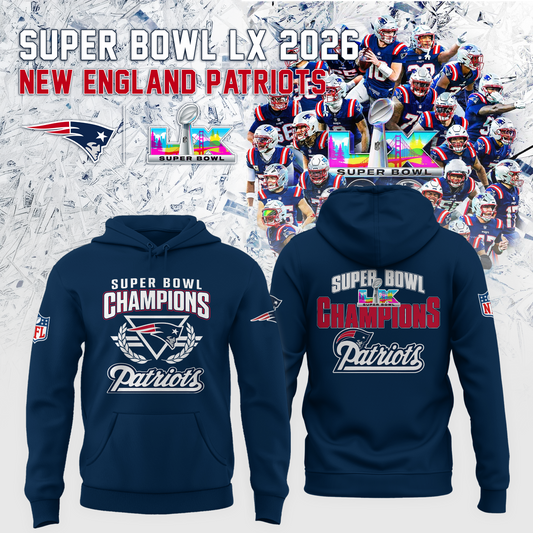 New England Patriots - Champions Super Bowl LX
