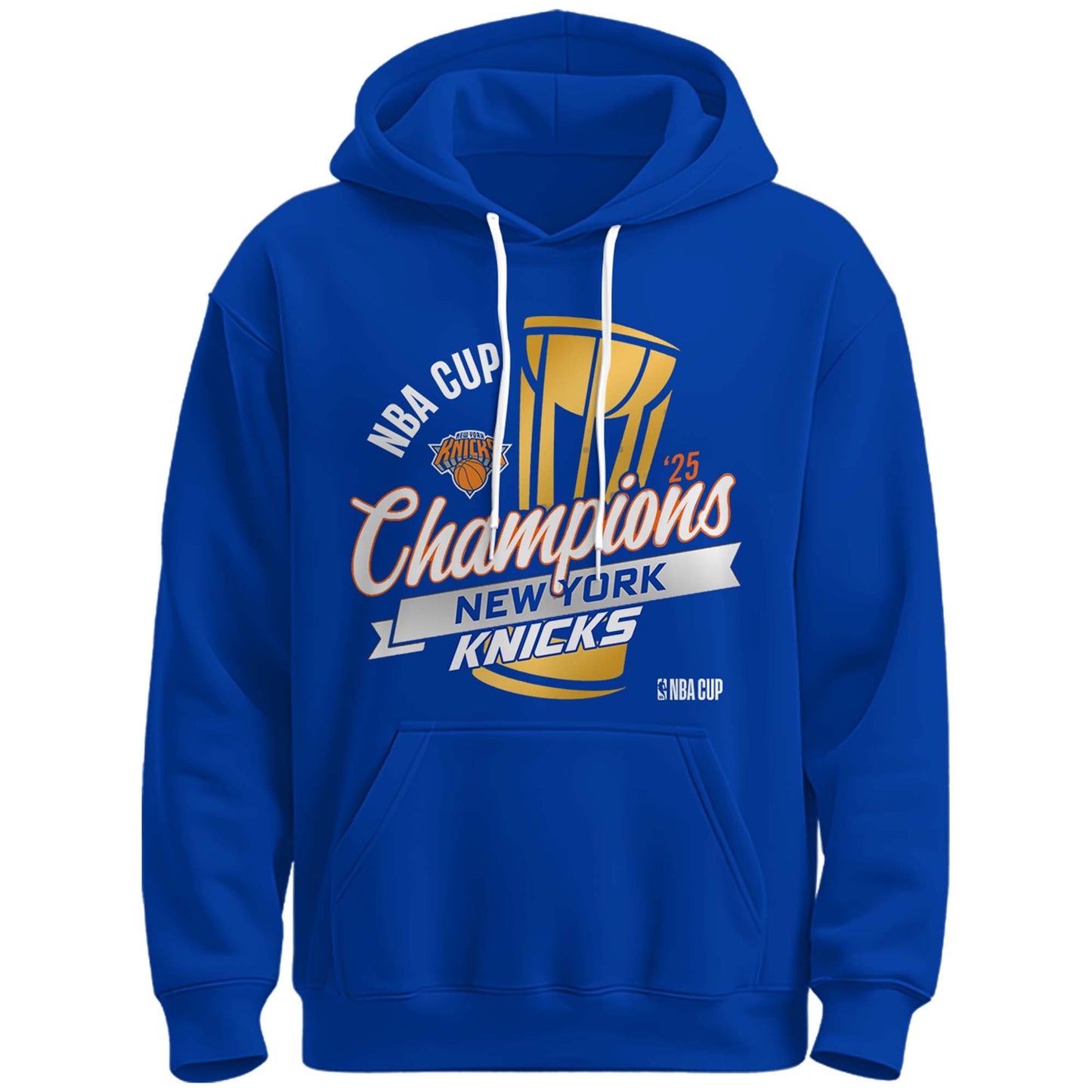New York Knicks 2025 NBA Cup Champions Hoodie Limited Edition