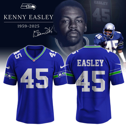 . Kenny Easley 1959 – 2025 Thank For Memories Jersey Limited Edition