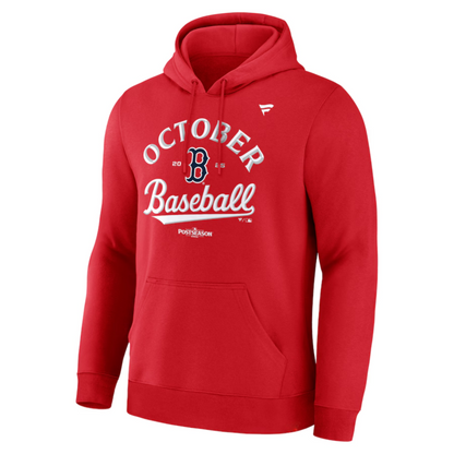 Men's Boston Red Sox Red 2025 Locker Room Hoodie