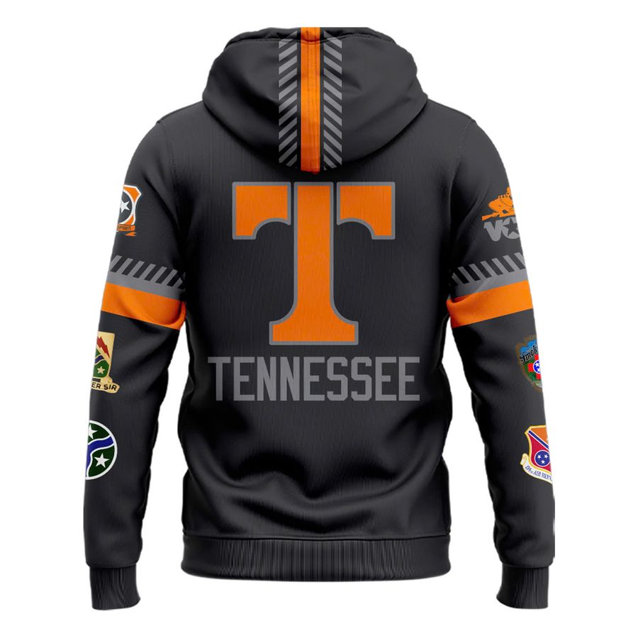 Special 2025 Smoke Grey Tennessee Volunteers Spirit Football Hoodie