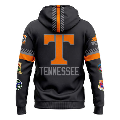 Special 2025 Smoke Grey Tennessee Volunteers Spirit Football Hoodie
