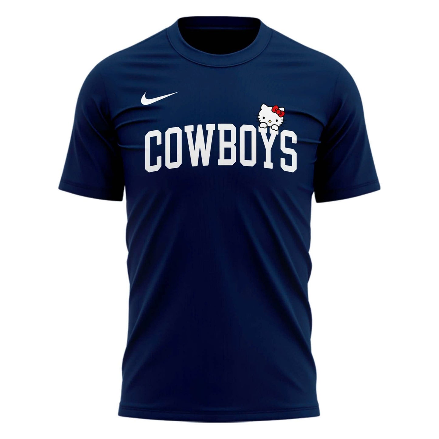 Special New Dallas Cowboys x Hello Kitty Tshirt 2025