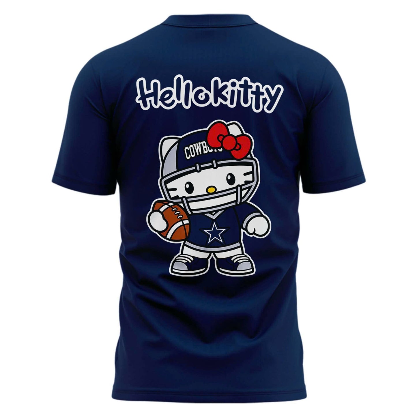 Special New Dallas Cowboys x Hello Kitty Tshirt 2025