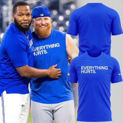 Limited Edition 2025 Everything  Hurts Chicago Cubs T-Shirt 2