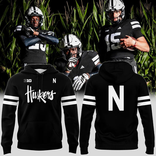 Special New Alternate Dark Mode Helmet Logo Hoodie In Black